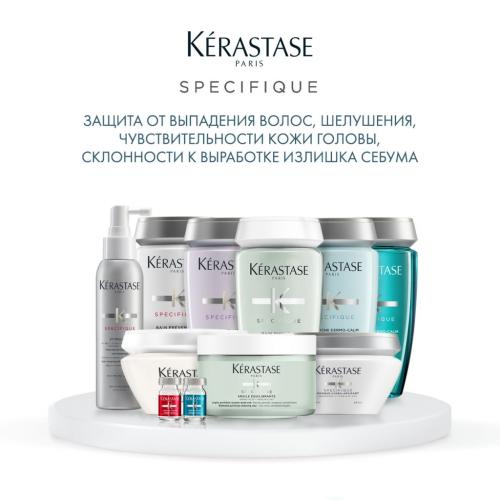 Керастаз Спесифик Интенсивный курс от выпадения AMINEXIL FORCE R 10х6мл (Kerastase, Specifique), фото-6