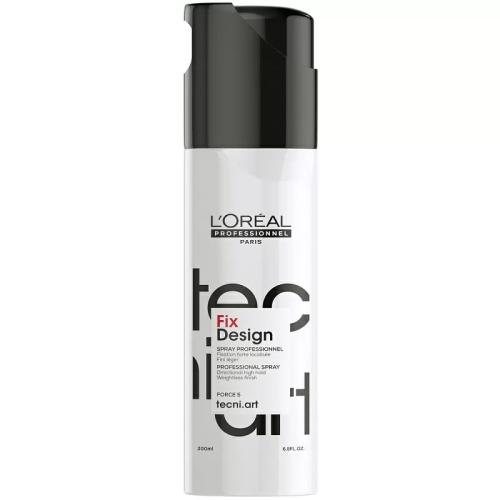Лореаль Профессионель Спрей для волос Fix Design локальной фиксации, 200 мл (L'Oreal Professionnel, Стайлинг, Tecni.Art)