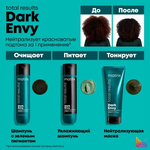 Матрикс Кондиционер для блеска темных волос, 300 мл (Matrix, Total Results, Dark Envy), фото-5