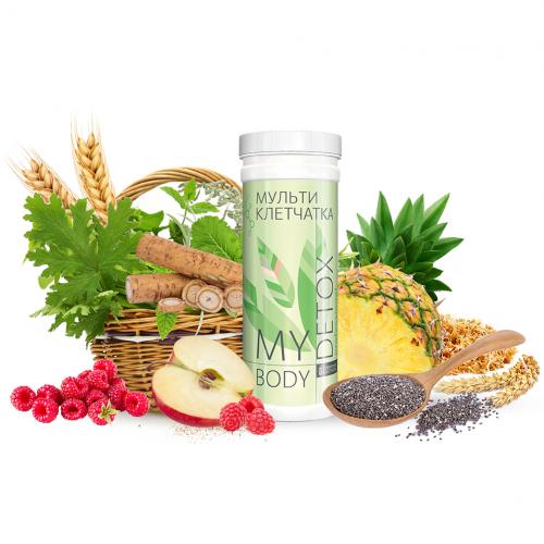Коктейль My Body Detox, клетчатка, 170 г (), фото-2