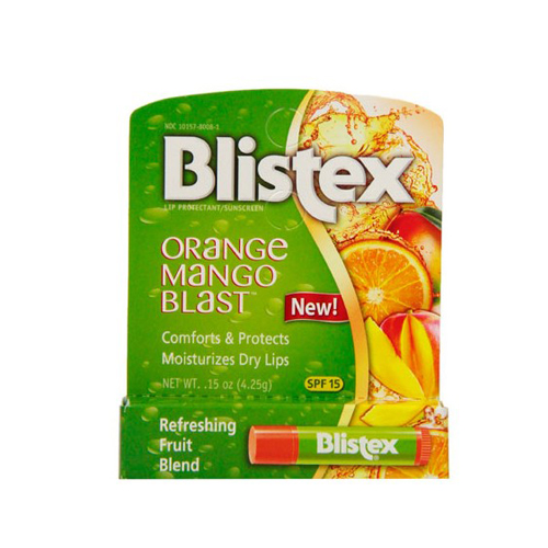 Блистекс Бальзам для губ &quot;Апельсин Манго&quot; Orange Mango Blast SPF 15, 4,25 г (Blistex, Уход за губами), фото-2