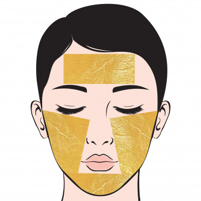 Эллевон Набор Premium Gold Therapy: золотые листы + омолаживающие ампулы + маски (Ellevon, Маски), фото-3