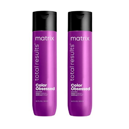Матрикс Шампунь с антиоксидантами для окрашенных волос Колор Обсэссд, 300 мл* 2 шт. (Matrix, Total results, Color Obsessed)