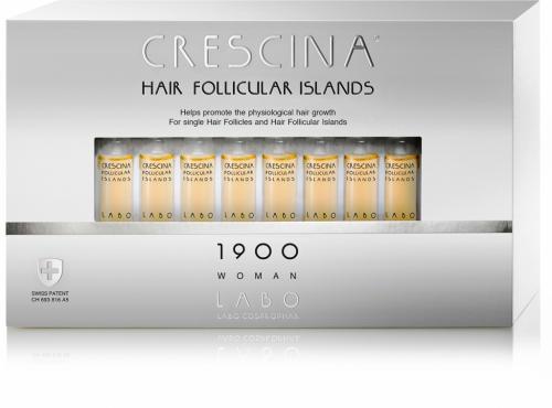 Кресцина Лосьон для стимуляции роста волос для женщин Follicular Islands 1900 №10 (Crescina, Crescina 1900)