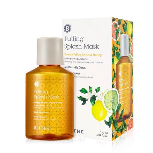 Блайт Сплэш-маска для сияния «Энергия цитрус и мед» Mask Energy Yellow Citrus &amp; Honey, 150 мл (Blithe, Patting Splash), фото-5