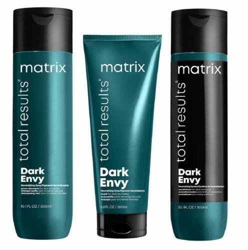 Матрикс Набор Dark Envy (Шампунь, 300 мл + Кондиционер, 300 мл + Маска, 200 мл), 1 шт (Matrix, Total results, Dark Envy)
