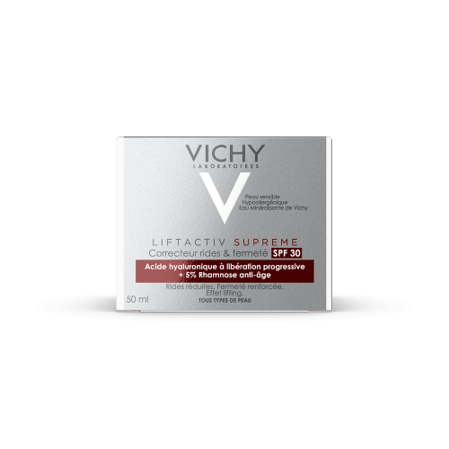 Виши Антивозрастной крем против морщин и для упругости кожи лица Supreme SPF 30, 50 мл (Vichy, Liftactiv), фото-3