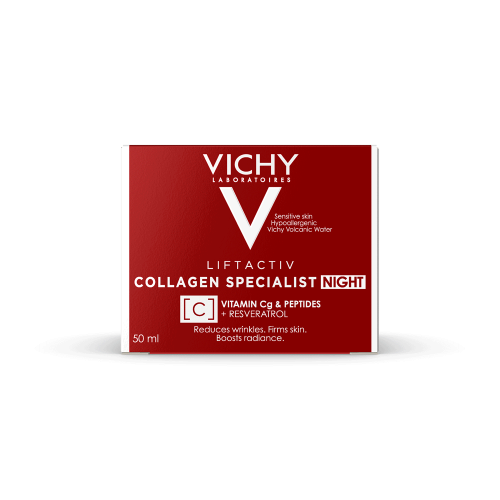 Виши Ночной крем для восстановления кожи Collagen Specialist, 50 мл (Vichy, Liftactiv), фото-3