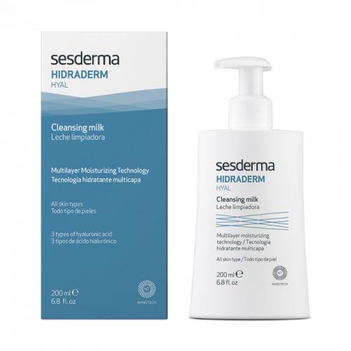 Сесдерма Очищающее молочко для лица, 200 мл (Sesderma, Hidraderm Hyal)