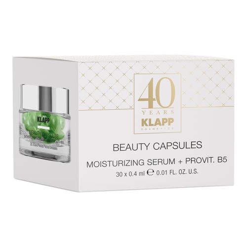 Клапп Капсулы для лица Beauty Capsules Moisturizing Serum + ProVitamin B 5 30 шт (Klapp, Beauty Style), фото-2