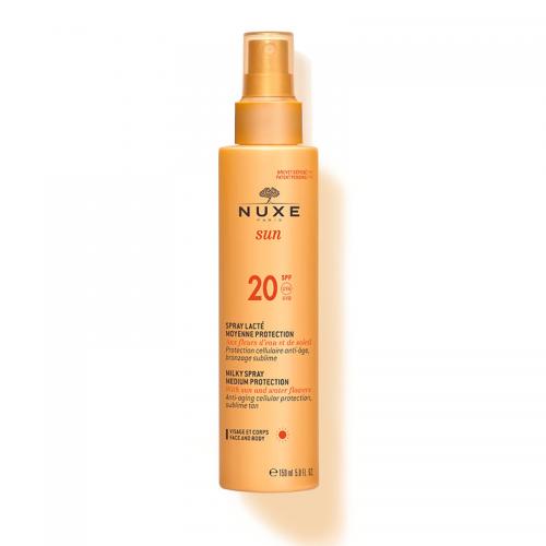 Нюкс Солнцезащитное молочко для лица и тела  SPF20, 150 мл (Nuxe, Nuxe Sun)