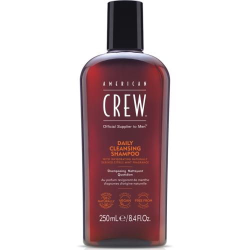 Американ Крю Ежедневный очищающий шампунь Daily Cleansing Shampoo, 250 мл (American Crew, Hair&Body)