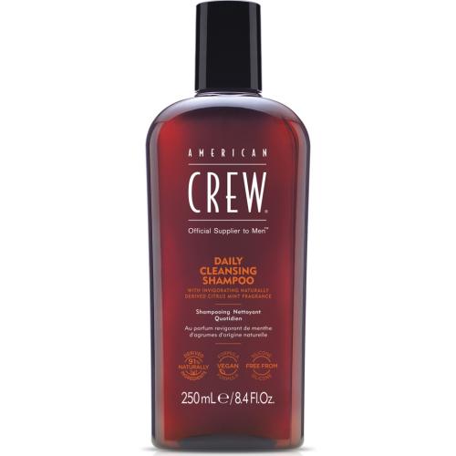 Американ Крю Ежедневный очищающий шампунь Daily Cleansing Shampoo, 250 мл (American Crew, Hair&Body)