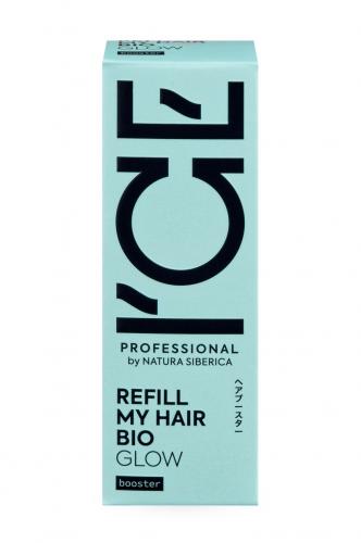 Айс Профешенл Концентрат для усиления блеска волос, 30 мл (I`CE Professional, Refill My Hair), фото-3