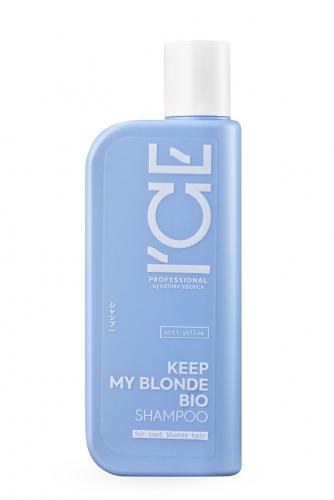 Айс Профешенл Тонирующий шампунь для светлых волос, 250 мл (I`CE Professional, Keep My Blonde)