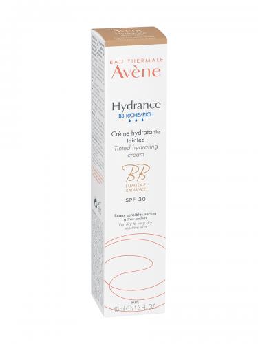 Авен Увлажняющий крем с тонирующим эффектом BB-Riche SPF 30, 40 мл (Avene, Hydrance), фото-4