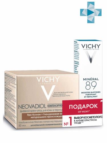 Виши Набор Neovadiol Компенсирующий комплекс для нормальной и комбинированной кожи 50 мл + Ежедневный гель-сыворотка Mineral 89, 10 мл (Vichy, Neovadiol) (Vichy, Neovadiol)