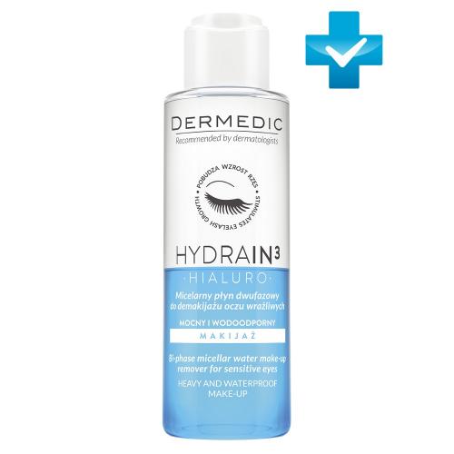 Дермедик Двухфазная мицеллярная вода для снятия макияжа с глаз, 115 мл (Dermedic, Hydrain3)