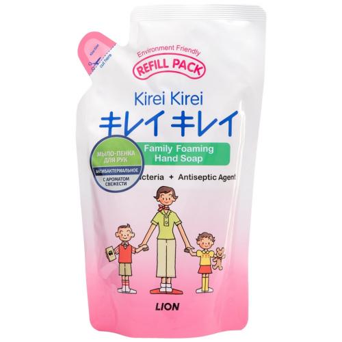 Лион Тайланд Антибактериальное мыло-пенка для рук &quot;Воздушное мыло&quot;, запасной блок, 200 мл (Lion Thailand, Kirei Kirei)