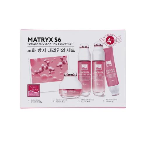 Бьюти Стайл Подарочный набор омолаживающих средств Matryx S6 4 шага (Beauty Style, Матриксил), фото-4
