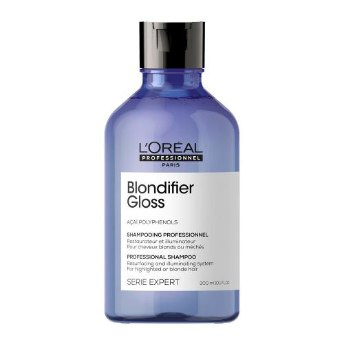 Лореаль Профессионель Шампунь Blondifier Gloss для осветленных и мелированных волос, 300 мл (L'Oreal Professionnel, Уход за волосами, Blondifier)