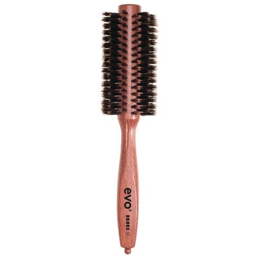 Эво Круглая щетка для волос [Брюс] с натуральной щетиной, диаметр 22 мм  (Evo, brushes)
