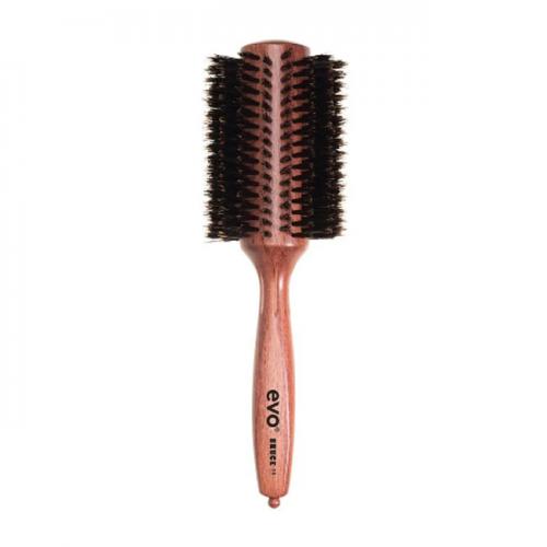 Эво Круглая щетка для волос [Брюс] с натуральной щетиной, диаметр 38 мм (Evo, brushes)