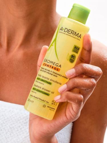 Адерма Смягчающее очищающее масло, 200 мл (A-Derma, Exomega Control), фото-7