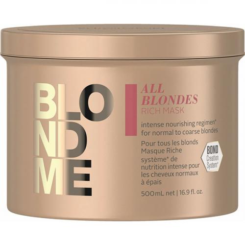 Обогащенная маска для волос, 500 мл (BlondMe, All Blondes Rich)