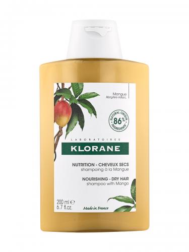 Клоран Шампунь с маслом манго, 200 мл (Klorane, Dry Hair)