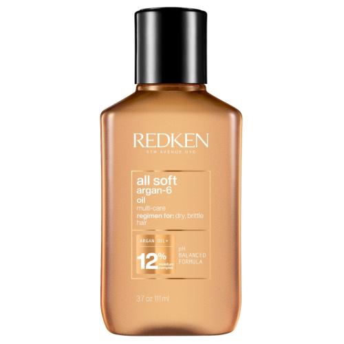 Редкен Масло All Soft Argan-6 Oil, 111 мл (Redken, Уход за волосами, All Soft)