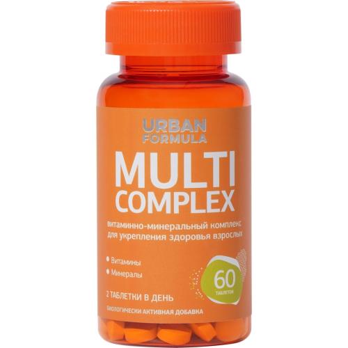 Урбан Формула Витаминно-минеральный комплекс для взрослых Multi Complex, 60 таблеток (Urban Formula, General)