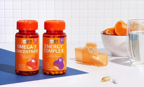 Урбан Формула Биологически активная добавка к пище Omega-3 Concentrate DHA EPA, 30 капсул (Urban Formula, General), фото-14