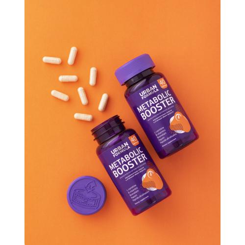 Комплекс для внутриклеточной энергии с L-карнитином Metabolic Booster, 40 капсул (Special), фото-8
