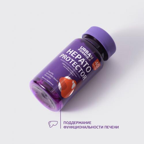 Урбан Формула Комплекс для печени с таурином Hepato Protector, 40 капсул (Urban Formula, Special), фото-2