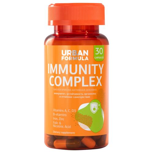 Урбан Формула Комплекс для иммунитета Immunity Complex, 30 капсул (Urban Formula, General)