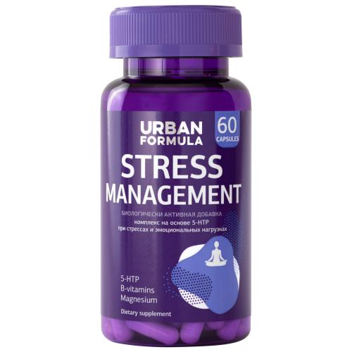 Урбан Формула Антистрессовый комплекс с 5-HTP Stress Management, 60 капсул  (Urban Formula, Special)