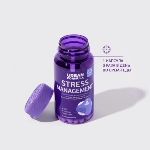 Антистрессовый комплекс с 5-HTP Stress Management, 60 капсул  (Special), фото-4