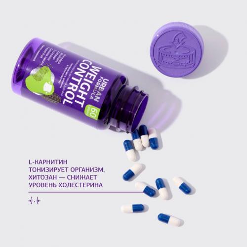 Урбан Формула Комплекс для контроля веса и аппетита Weight Control, 60 капсул (Urban Formula, Special), фото-3