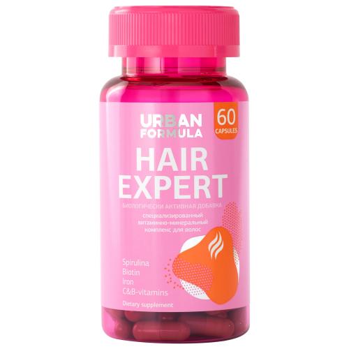 Урбан Формула Комплекс  для красоты волос Hair Expert, 60 капсул (Urban Formula, Beauty)