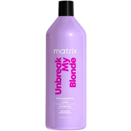 Матрикс Шампунь укрепляющий для осветленных волос с лимонной кислотой, 1000 мл (Matrix, Total results, Unbreak My Blonde)