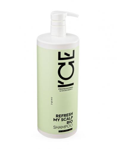 Айс Профешенл Детокс-шампунь для всех типов волос, 1000 мл (I`CE Professional, Refresh My Scalp), фото-3