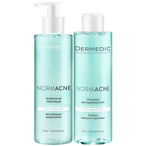 Дермедик Программа Normacne очищение: гель 200 мл + тоник 200 мл (Dermedic, Normacne), фото-3