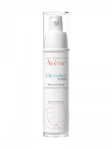 Авен Разглаживающий ночной крем Women, 30 мл (Avene, Cleanance)