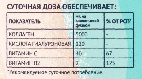 Кьютэм Комплекс «Морской коллаген 5000 мг + гиалуроновая кислота 120 мг», 12 флаконов х 25 мл (Qtem, Supplement), фото-7