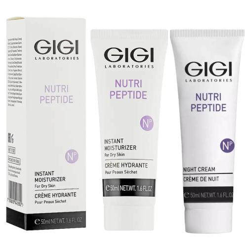 ДжиДжи Набор &quot;Супер-увлажнение&quot;: крем 50 мл + ночной крем 50 мл (GiGi, Nutri-Peptide)