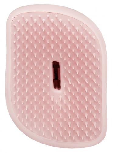 Тангл Тизер Расческа Pink Matte Chrome (Tangle Teezer, Tangle Teezer Compact Styler), фото-2