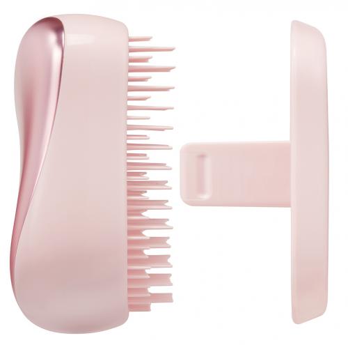 Тангл Тизер Расческа Pink Matte Chrome (Tangle Teezer, Tangle Teezer Compact Styler), фото-4