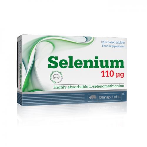 Олимп Лабс Биологически активная добавка Selenium 110 µg 180 мг, 120 таблеток (Olimp Labs, Витамины и Минералы)