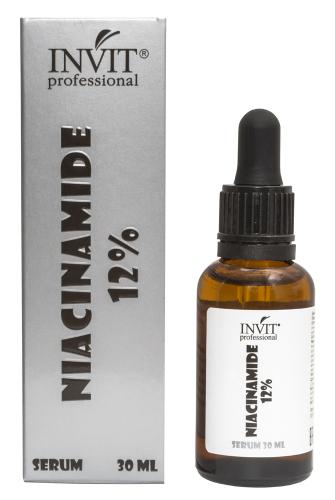 Инвит Сыворотка для лица с ниацинамидом 12%, 30 мл (Invit, Active Serum Concentrate)